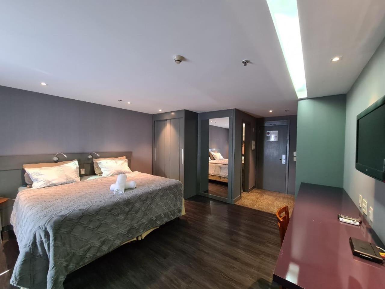 Flat Particular - Ap 102 - No Hotel Grand Mercure Brazíliaváros Kültér fotó